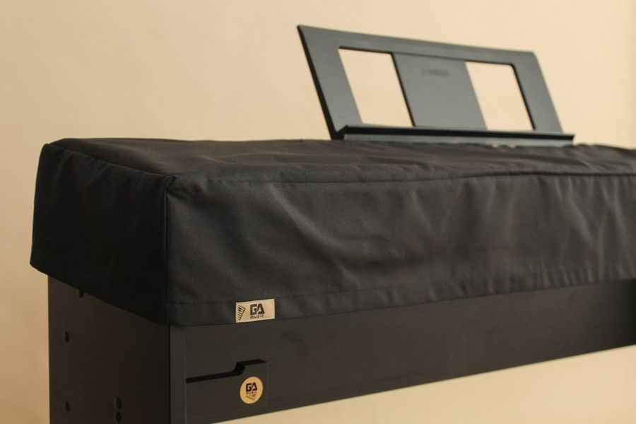 Стойка для пианино Yamaha P45 без крышки + накидка, комплект, белая 17722313700 фото
